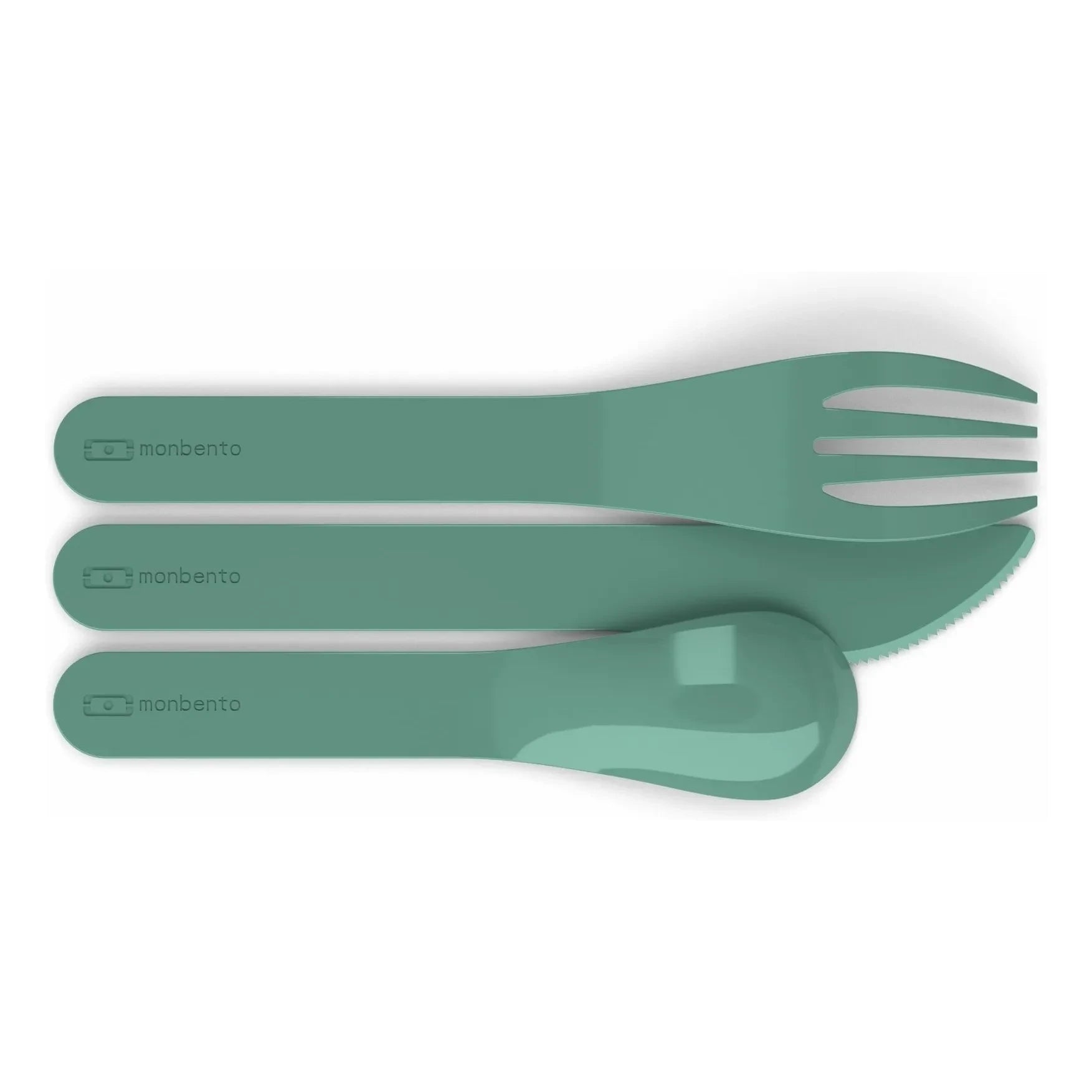 Monbento - MB Pocket Color biodegradable cutlery | Forest Green