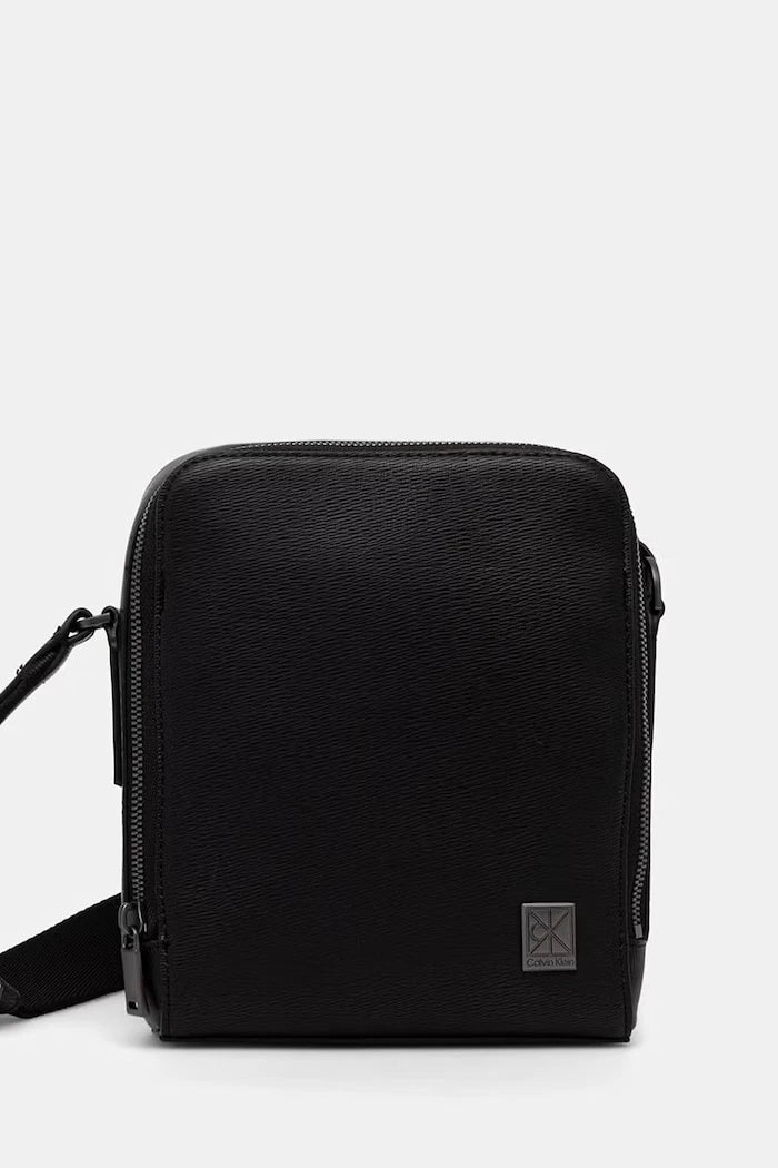 Calvin Klein erkek omuz çantası, suni deri