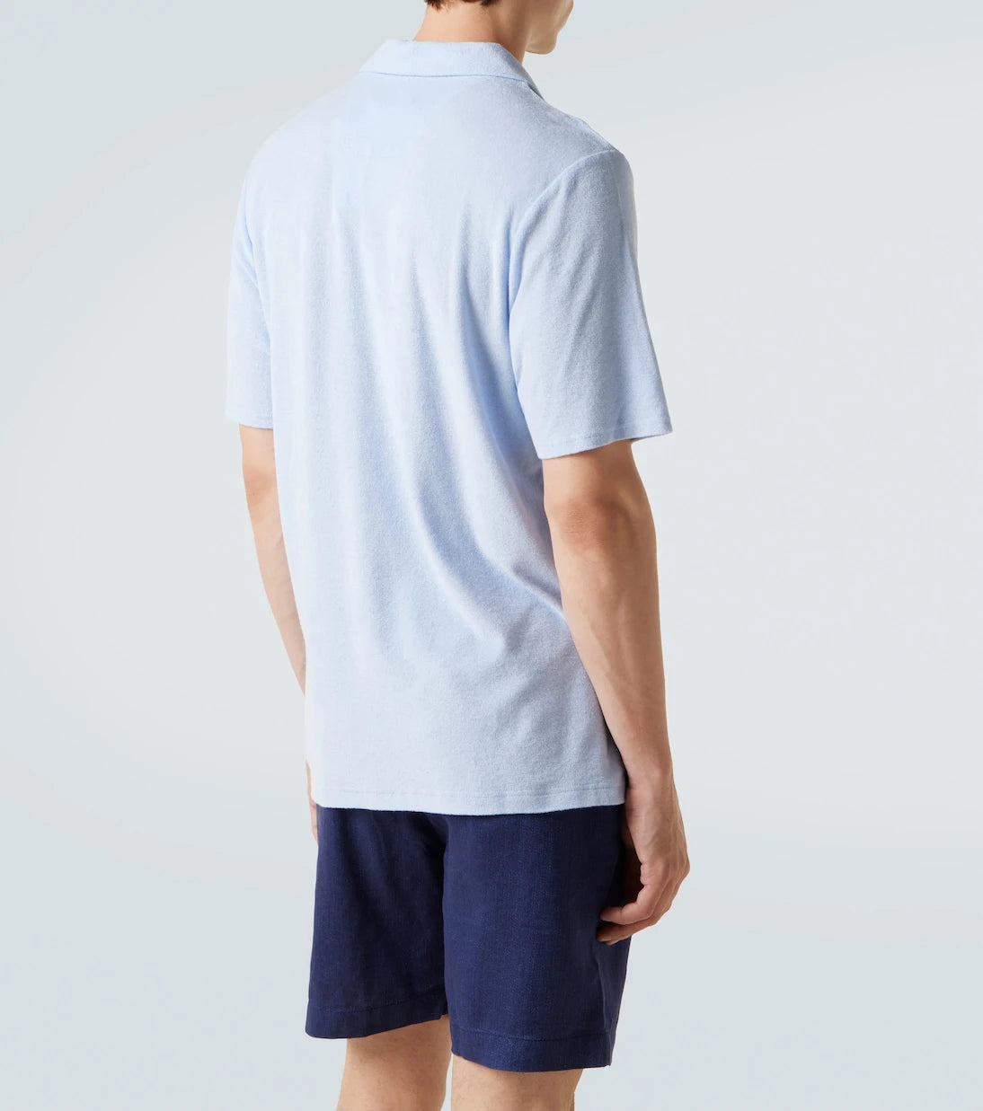 Frescobol Carioca - Faustino cotton-blend terry polo shirt
