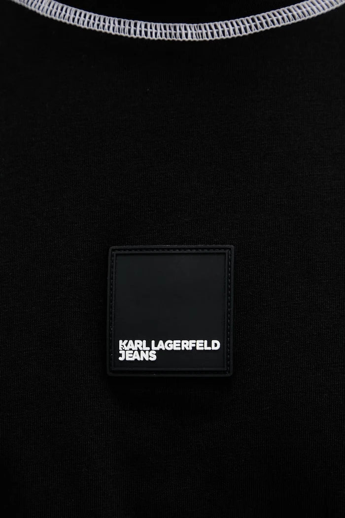 Karl Lagerfeld Jeans Топ мъжки памучен