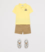Burberry Kids Cotton Thomas Bear Polo Shirt (6-24 Months)