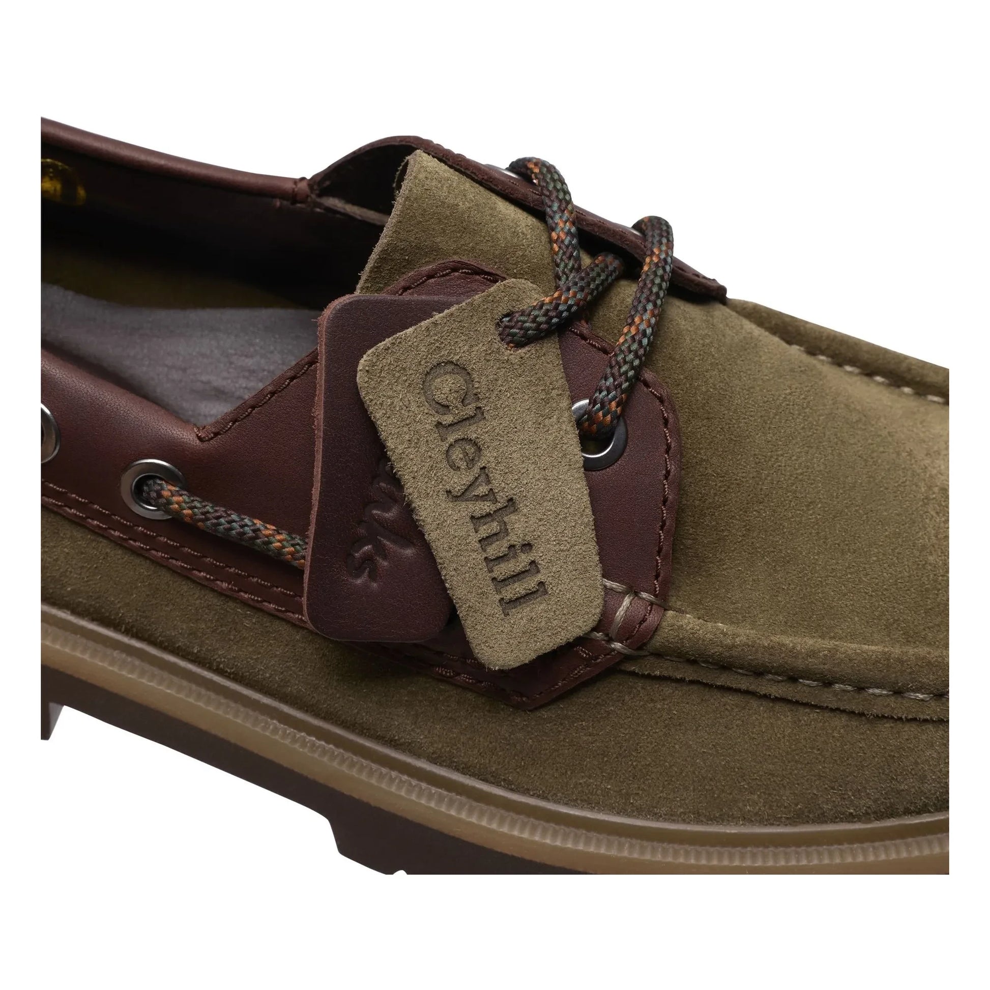 Clarks - Cleyhill Boat Shoes  | Khaki