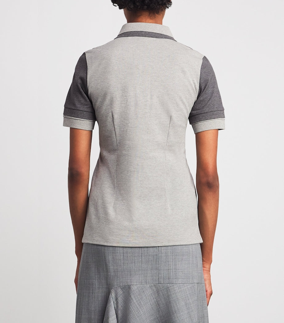 Stella McCartney Multi Cotton Layered Polo Shirt