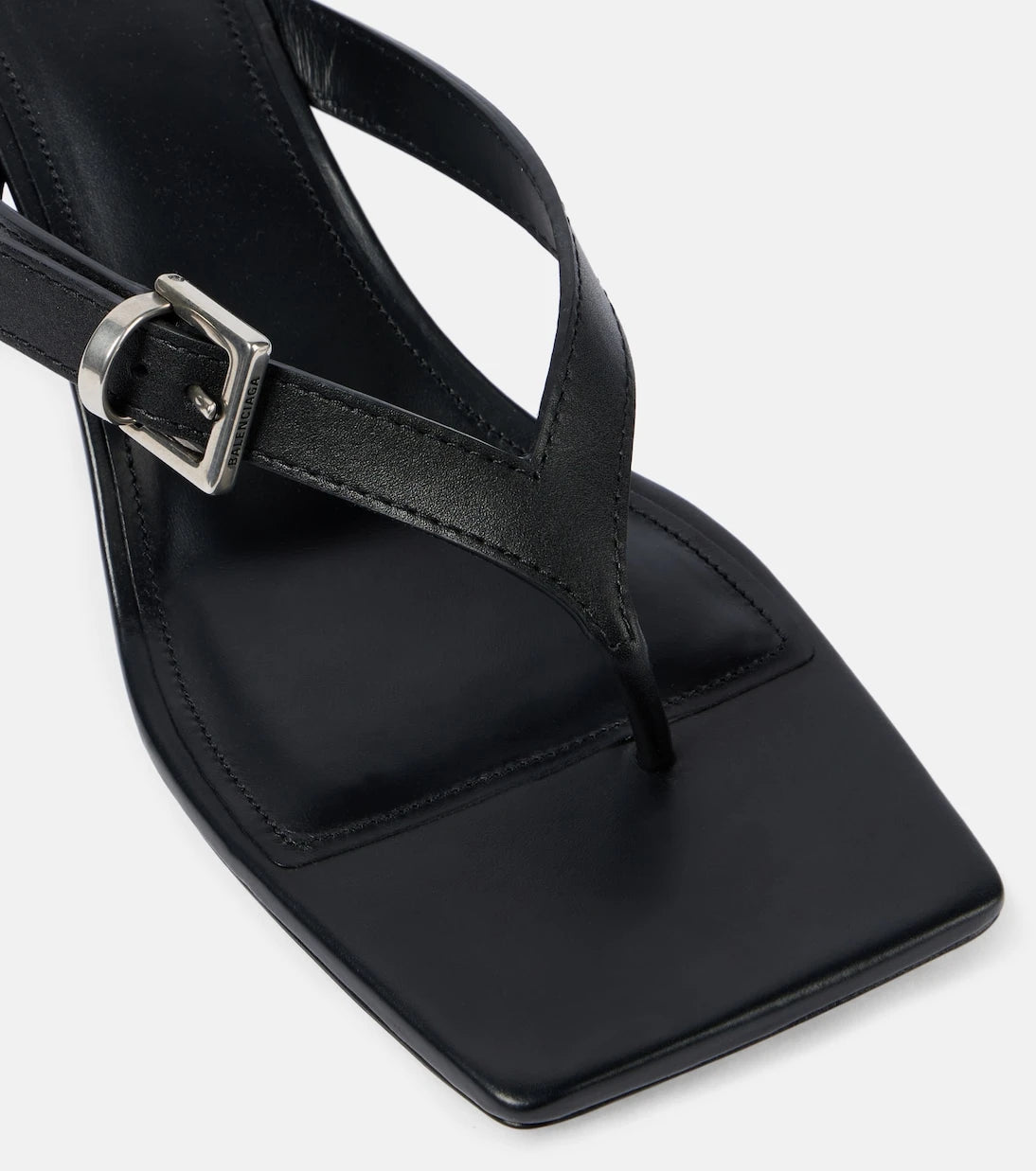 Balenciaga - صنادل Bel Air 50 الجلدية