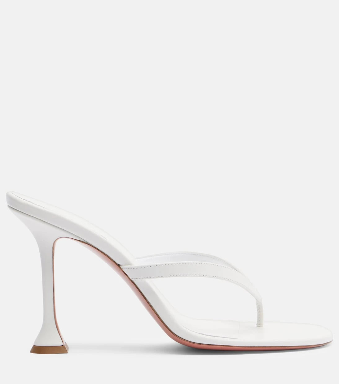 Amina Muaddi - Juliette leather thong sandals