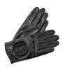 Aspinal Of London Black Women's Nappa Leather Driving Gloves (Small)