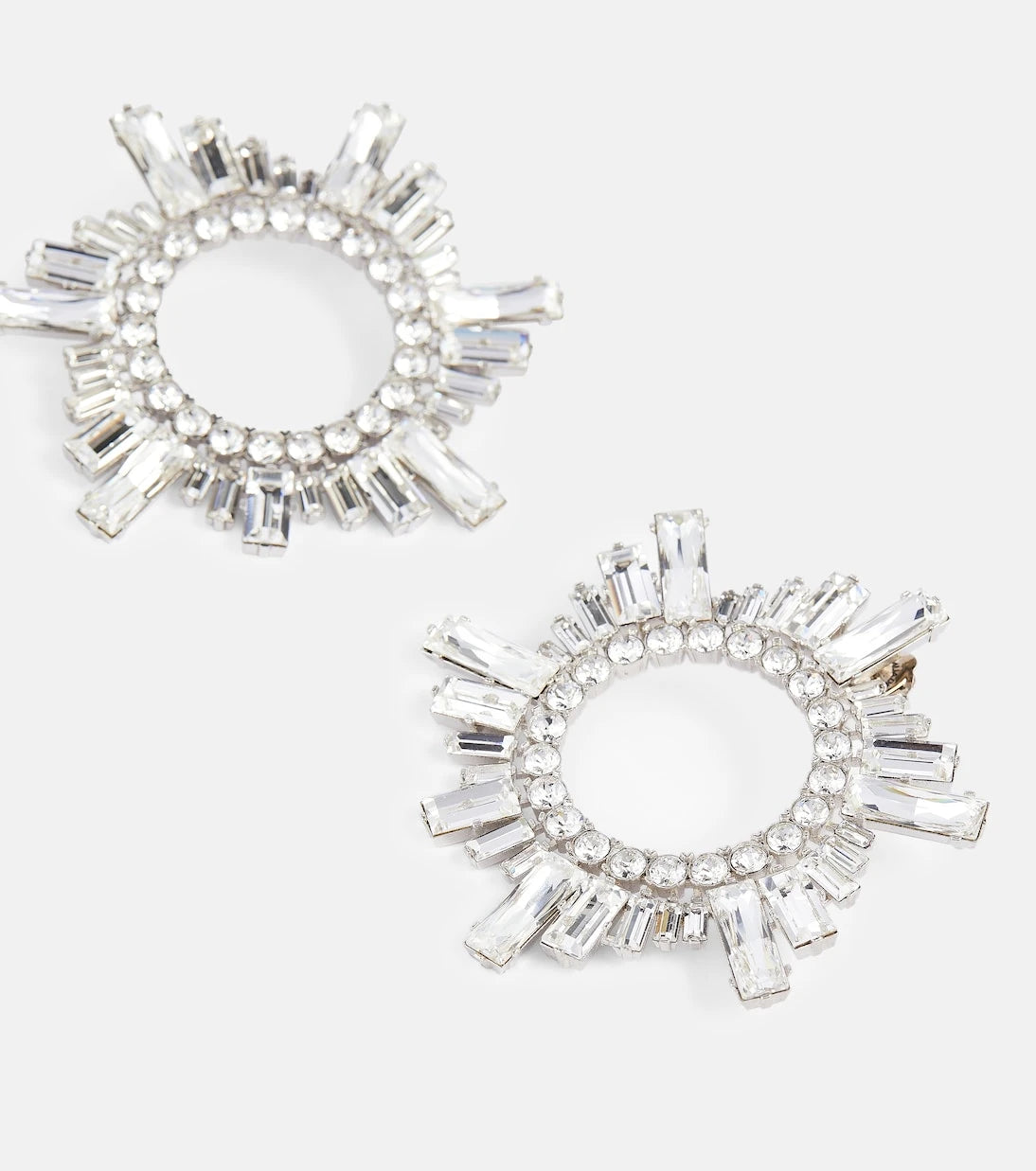 Amina Muaddi - Begum crystal-embellished earrings