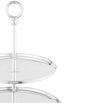 Greggio Silver-Plated Georgian 2-Tier Cake Stand