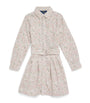 Ralph Lauren Kids Multi Corduroy Belted Floral Print Dress (6-14 Years)