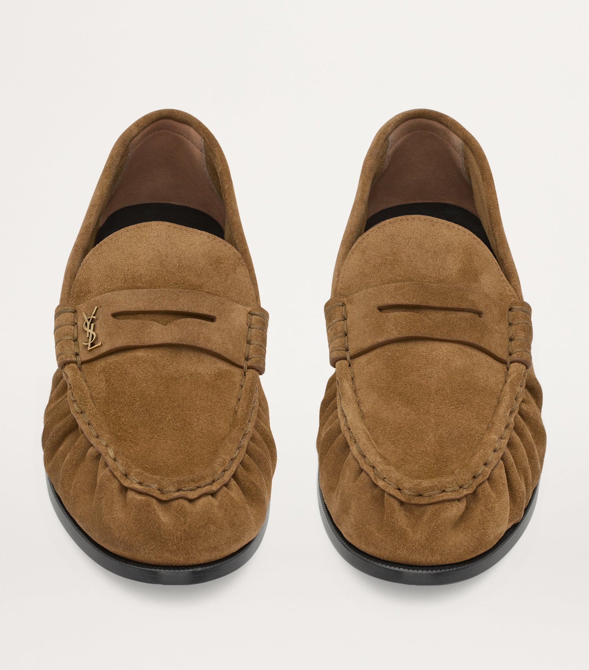 Saint Laurent Suede Le Loafers