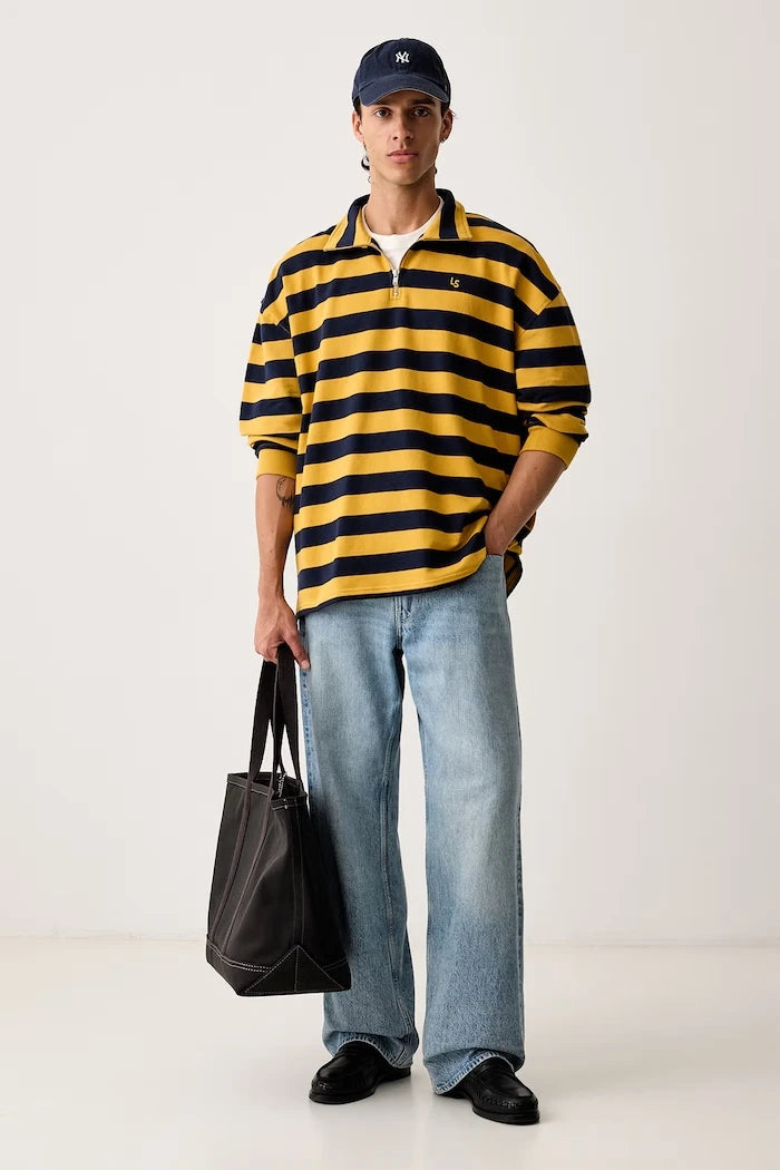 Pamuk erkek sweatshirt CAMERON 1/4 ZIP