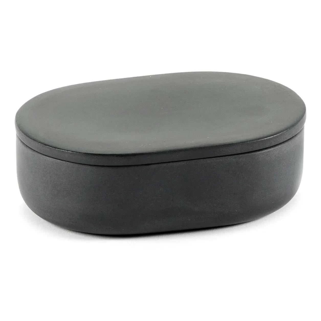 Serax - Round Container with Lid | Dark grey