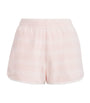 Pink Terry Stripe Shorts
