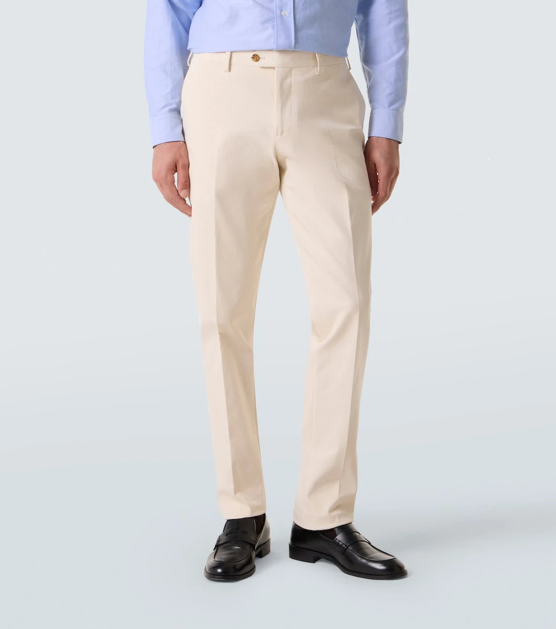 Lardini - بنطلون مستقيم من مزيج القطن