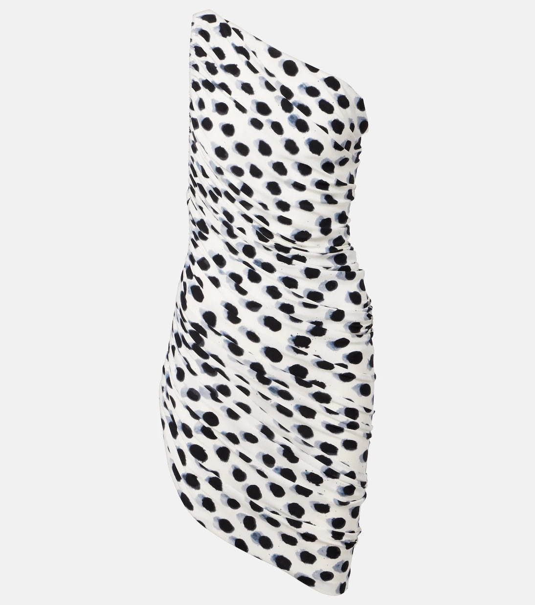 Norma Kamali - Diana Pickleball polka-dot minidress