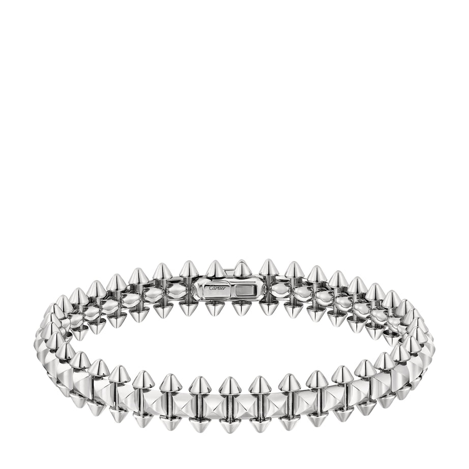 Flexible Medium White Gold Clash de Cartier Bracelet