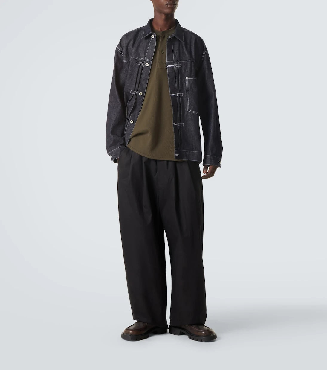 Comme des Garçons Homme - Cotton jersey top