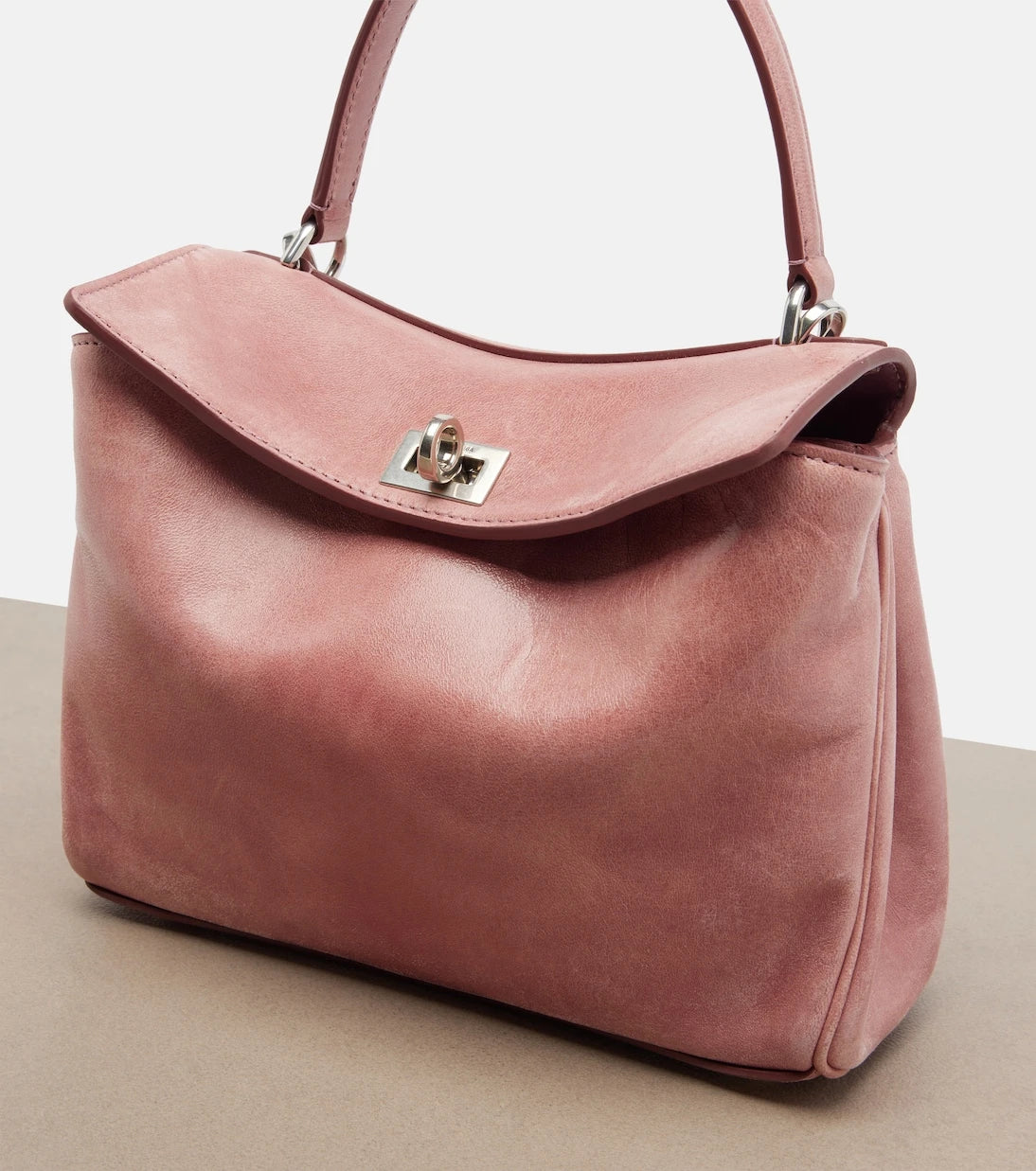 Balenciaga - Rodeo Mini leather top-handle bag