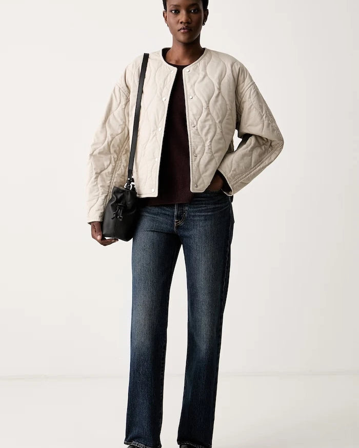 Levi's straight kadın RIBCAGE FULL LENGTH jeans