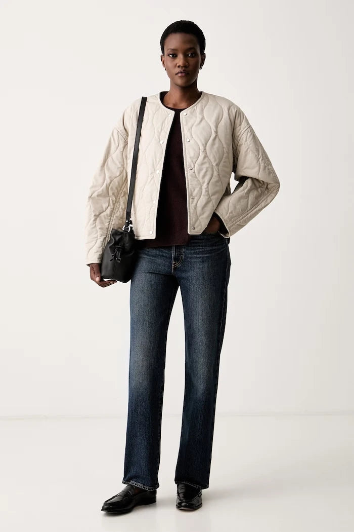 Levi's straight kadın RIBCAGE FULL LENGTH jeans
