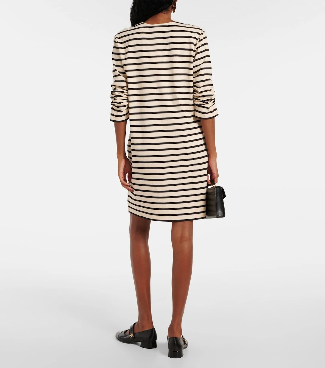 Tory Burch - Striped cotton minidress