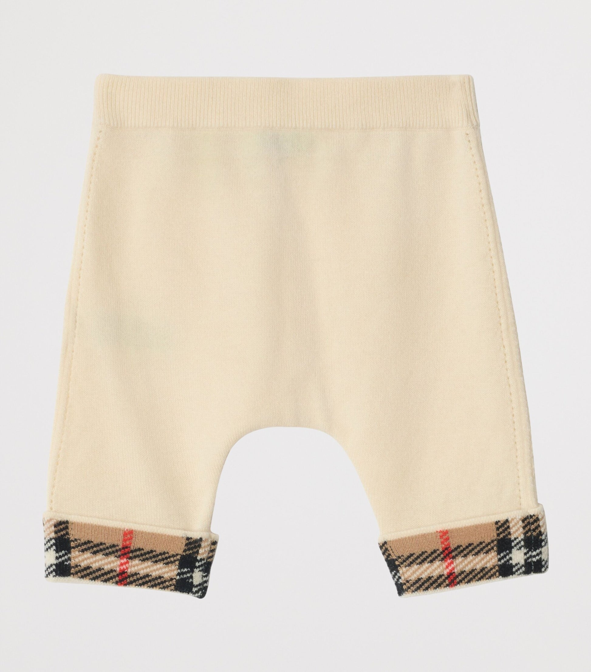 Cashmere Check-Trim Cardigan and Trousers Set (1-18 Months)