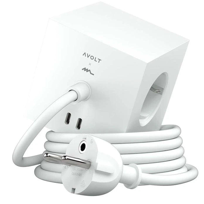Магнитен зареждащ куб Avolt Square 1, 2 x USB, 1,8 m