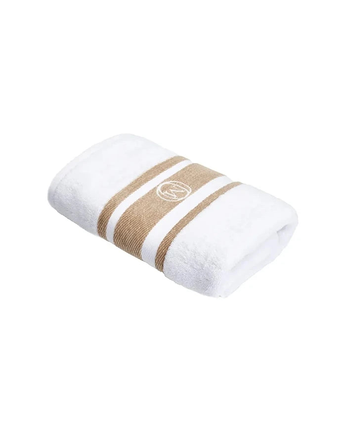 Средна памучна кърпа Officine Monogram Monogram Linea 70 x 140 cm