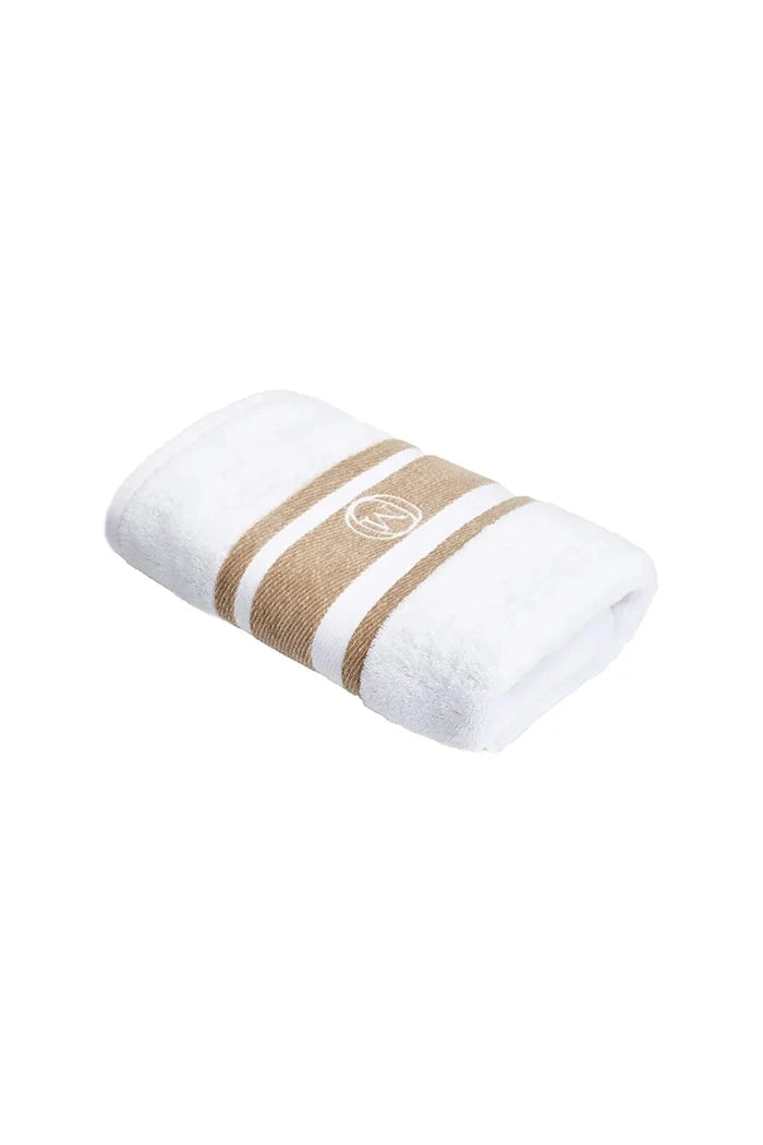 Средна памучна кърпа Officine Monogram Monogram Linea 70 x 140 cm