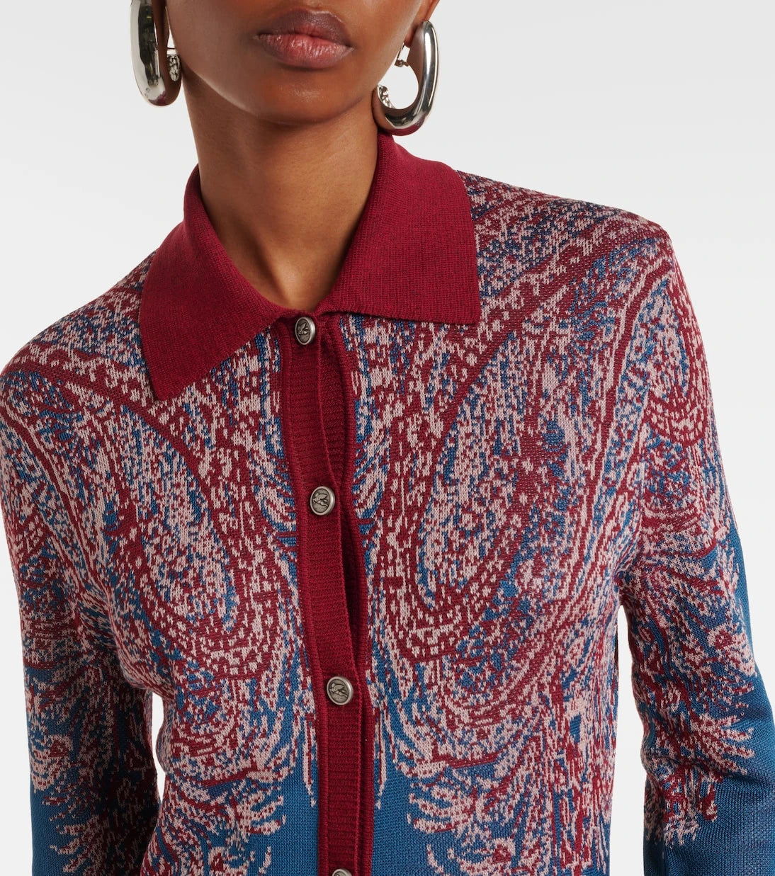 Etro - Paisley jersey shirtdress