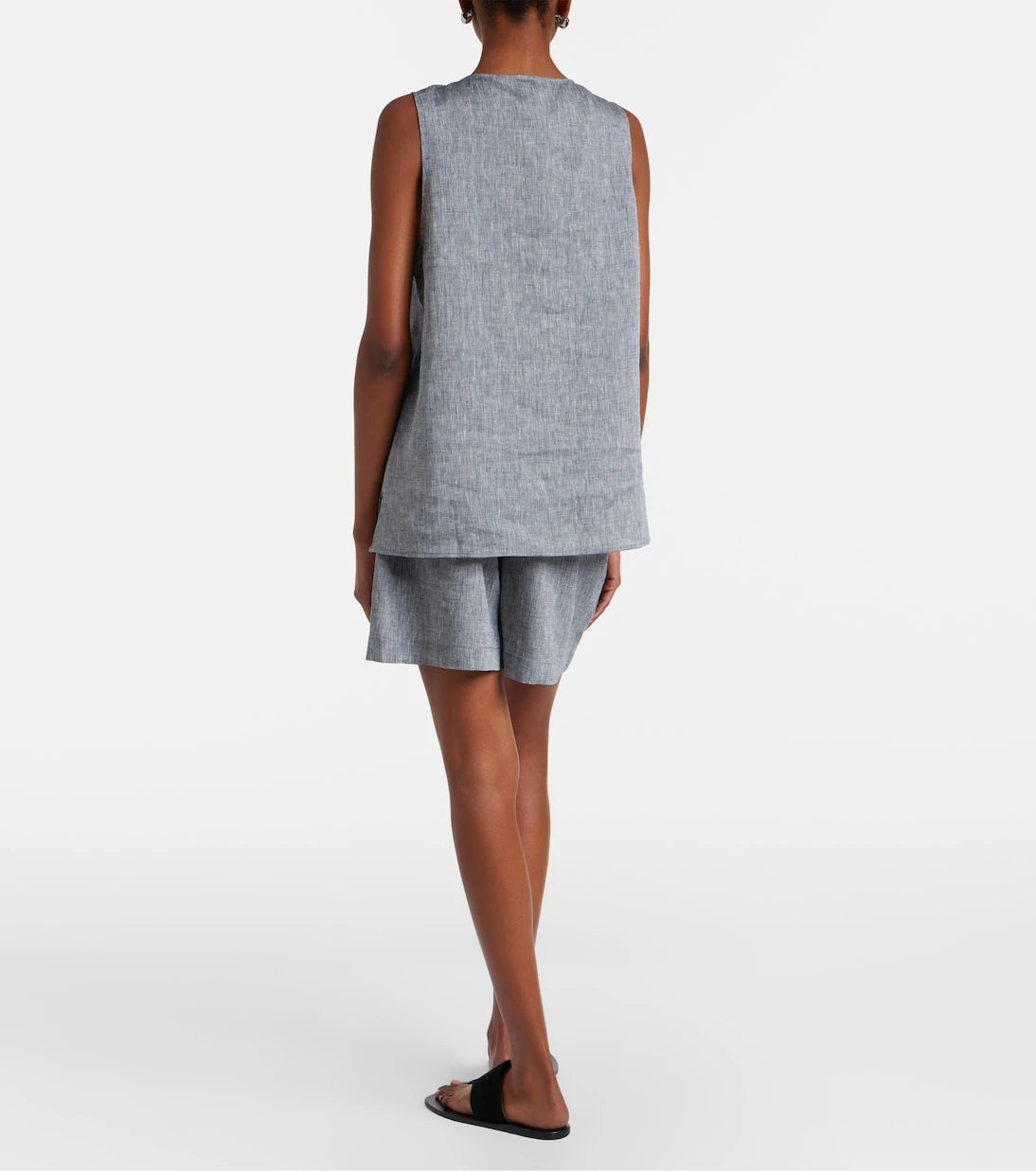 Asceno - Boston linen shorts