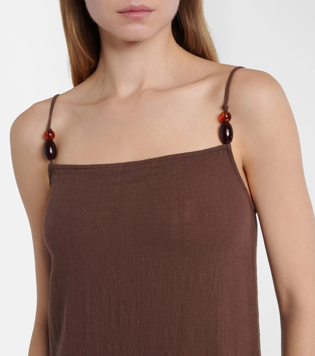 Staud - Laura cotton gauze maxi dress