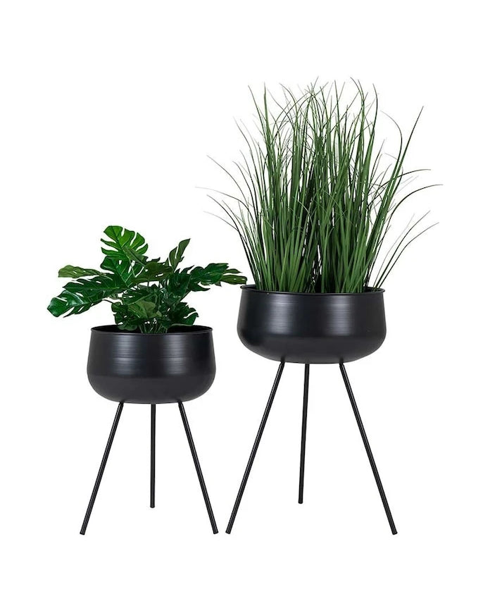 House Nordic Ardola 28 x 46 / 34 x 56 cm Izgaralı Saksı Seti (2 Parça)