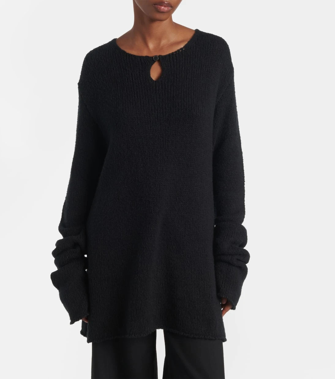 Calvin Klein Collection - Cotton, silk, and cashmere sweater
