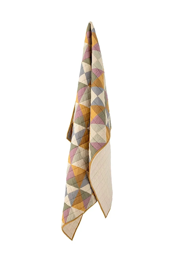 Pamuklu örtü Bloomingville Crewe 150 x 125 cm