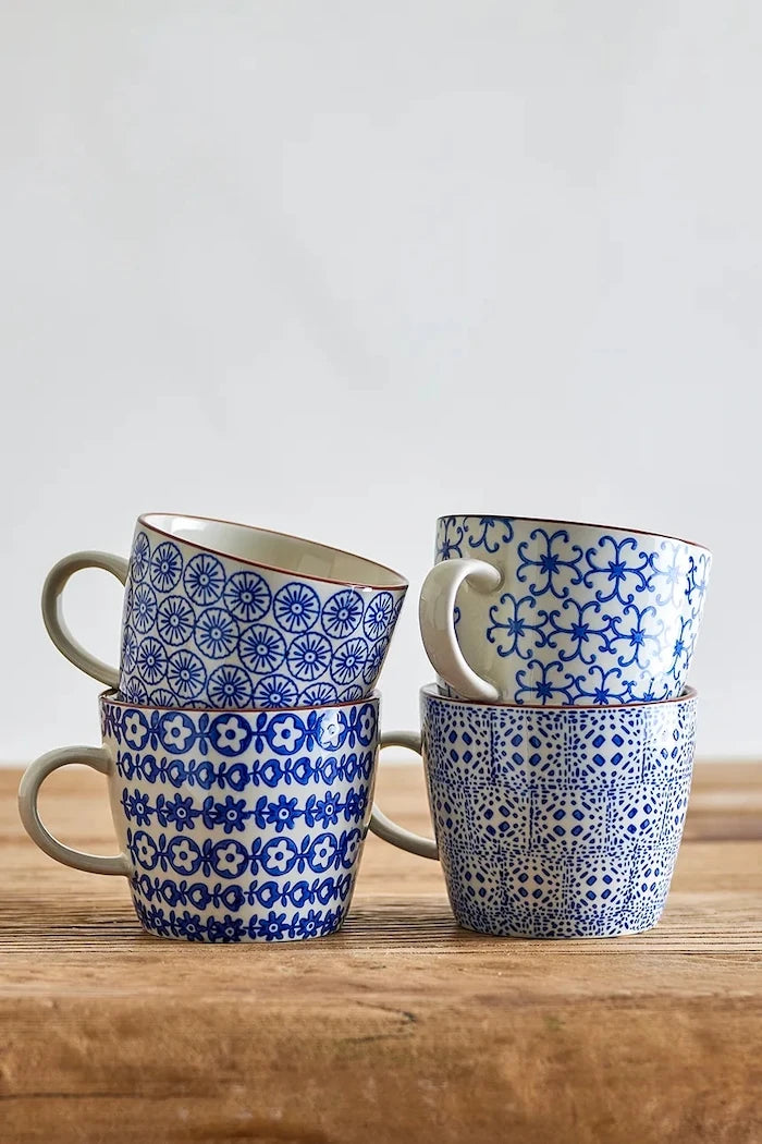 Bloomingville taş seramik kupa seti 9,5 x 8 cm