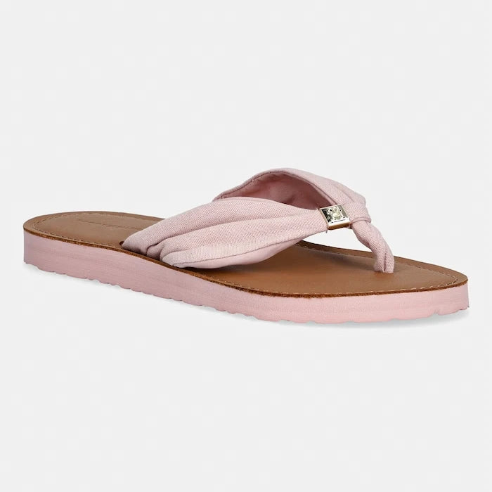 Tommy Hilfiger джапанки дамски TH LTR FOOTBED SUMMER SANDAL
