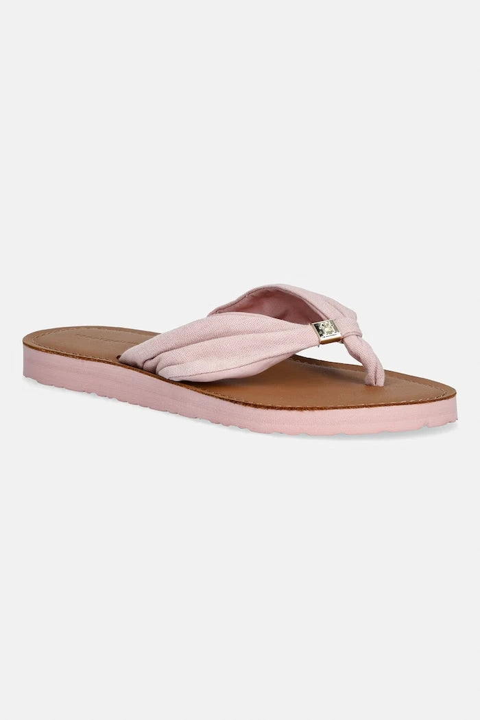 Tommy Hilfiger джапанки дамски TH LTR FOOTBED SUMMER SANDAL