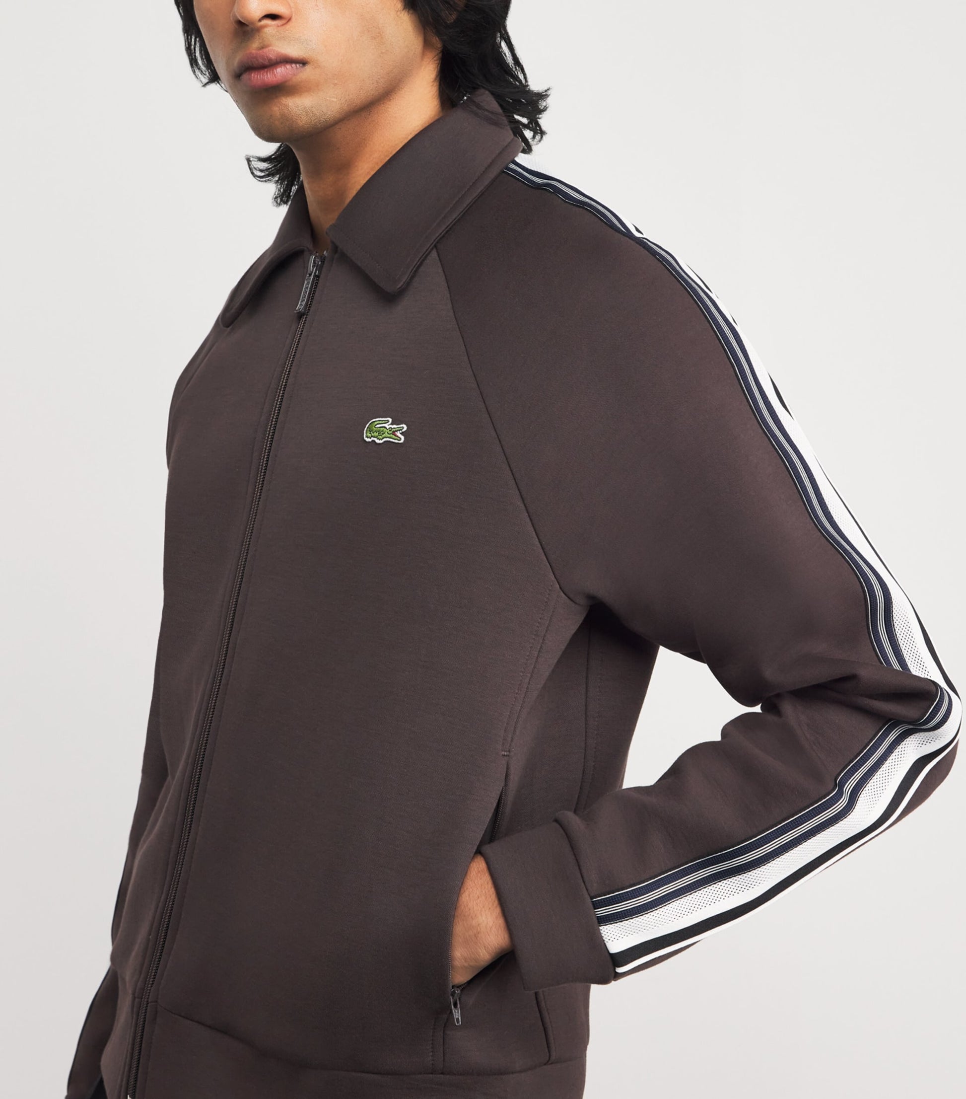 Cotton-Blend Track Jacket
