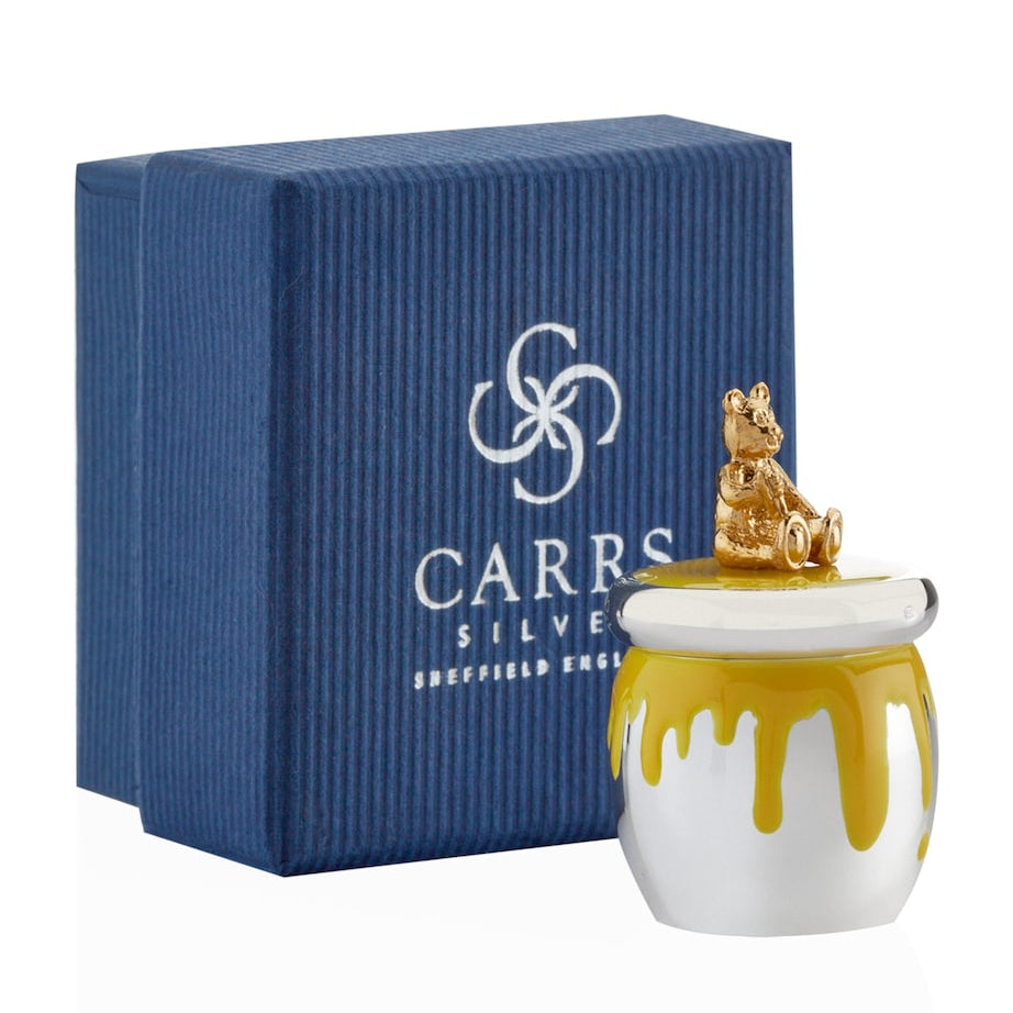 Sterling Silver Runny Honey Keepsake Box