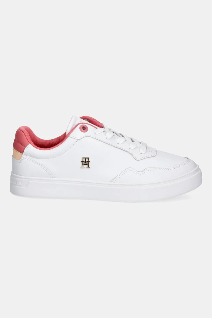 Tommy Hilfiger ESSENTIAL ELEVATED COURT SNEAKER Deri Spor Ayakkabı