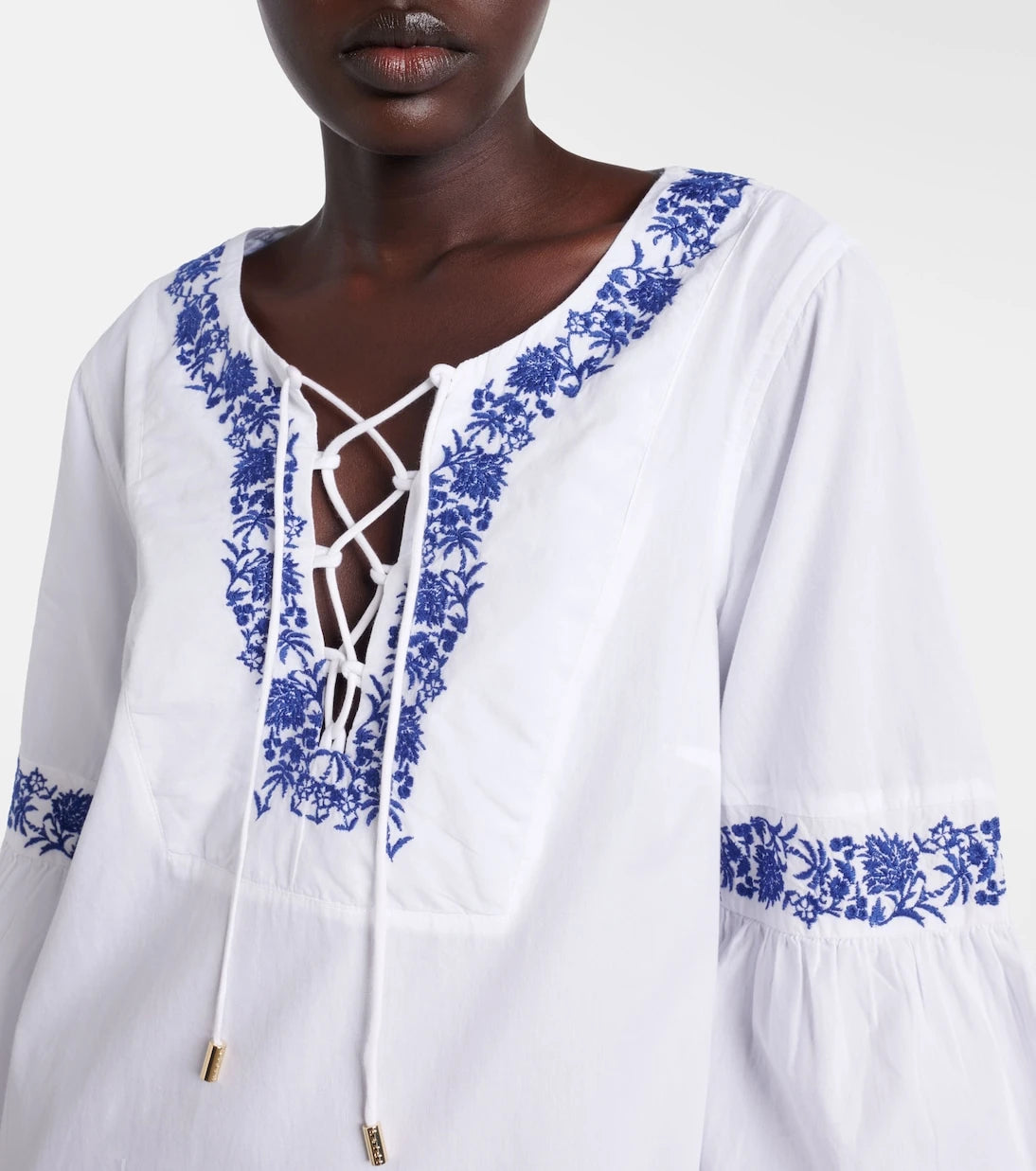 Heidi Klein - Cannes cotton beach cover-up
