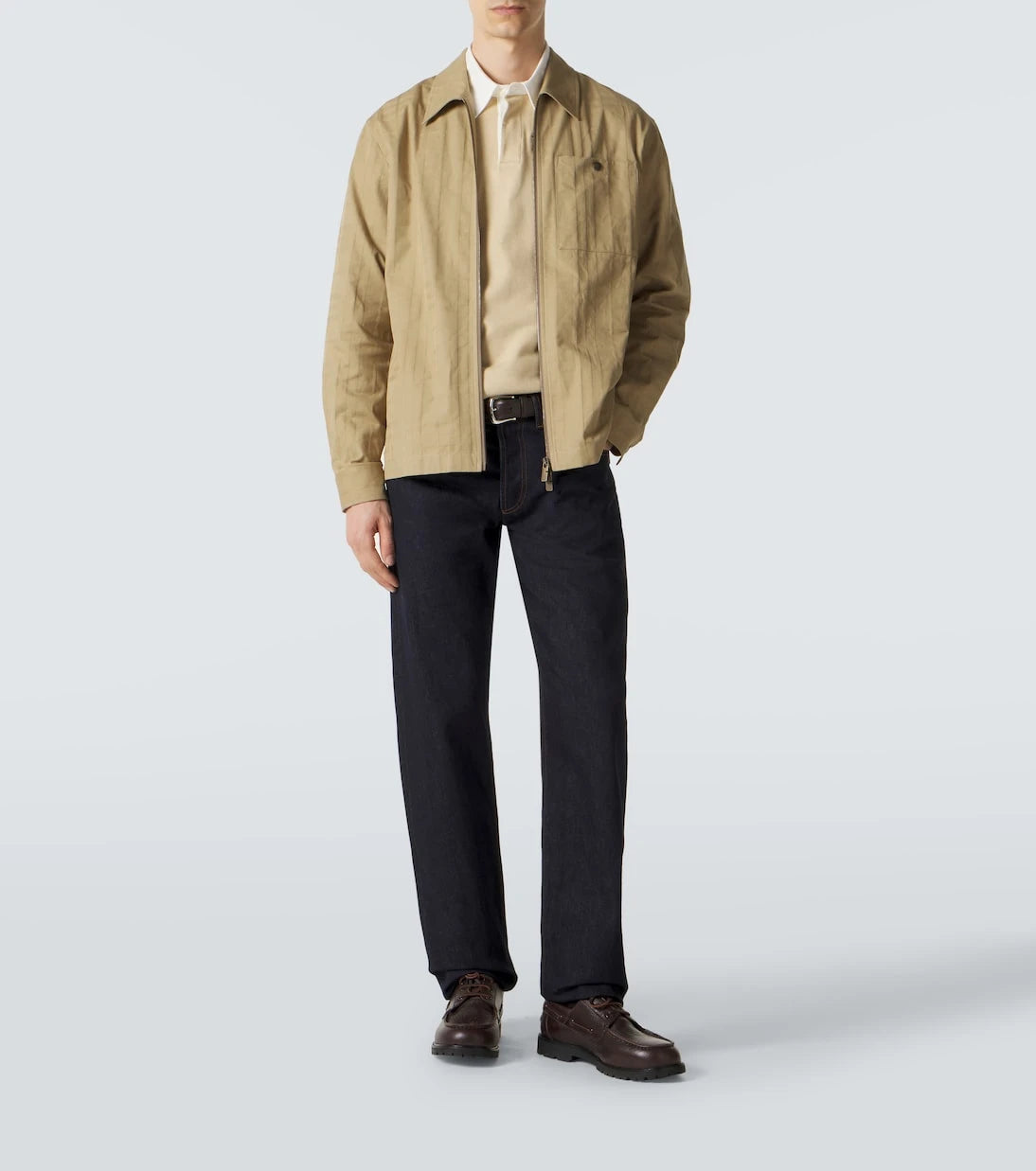Burberry - سترة قطنية كاروهات من Burberry