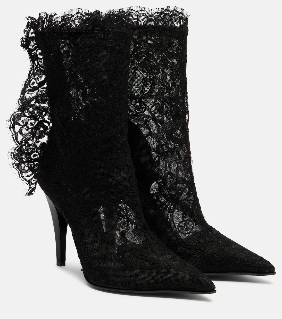 McQueen - Heron lace ankle boots