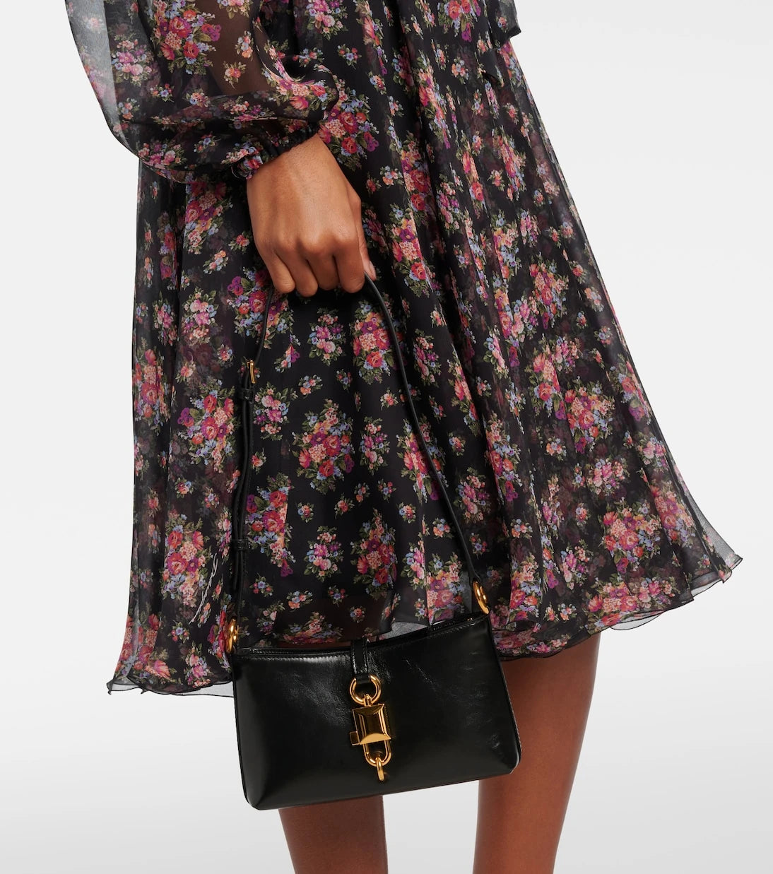Dolce&Gabbana - Lock leather shoulder bag