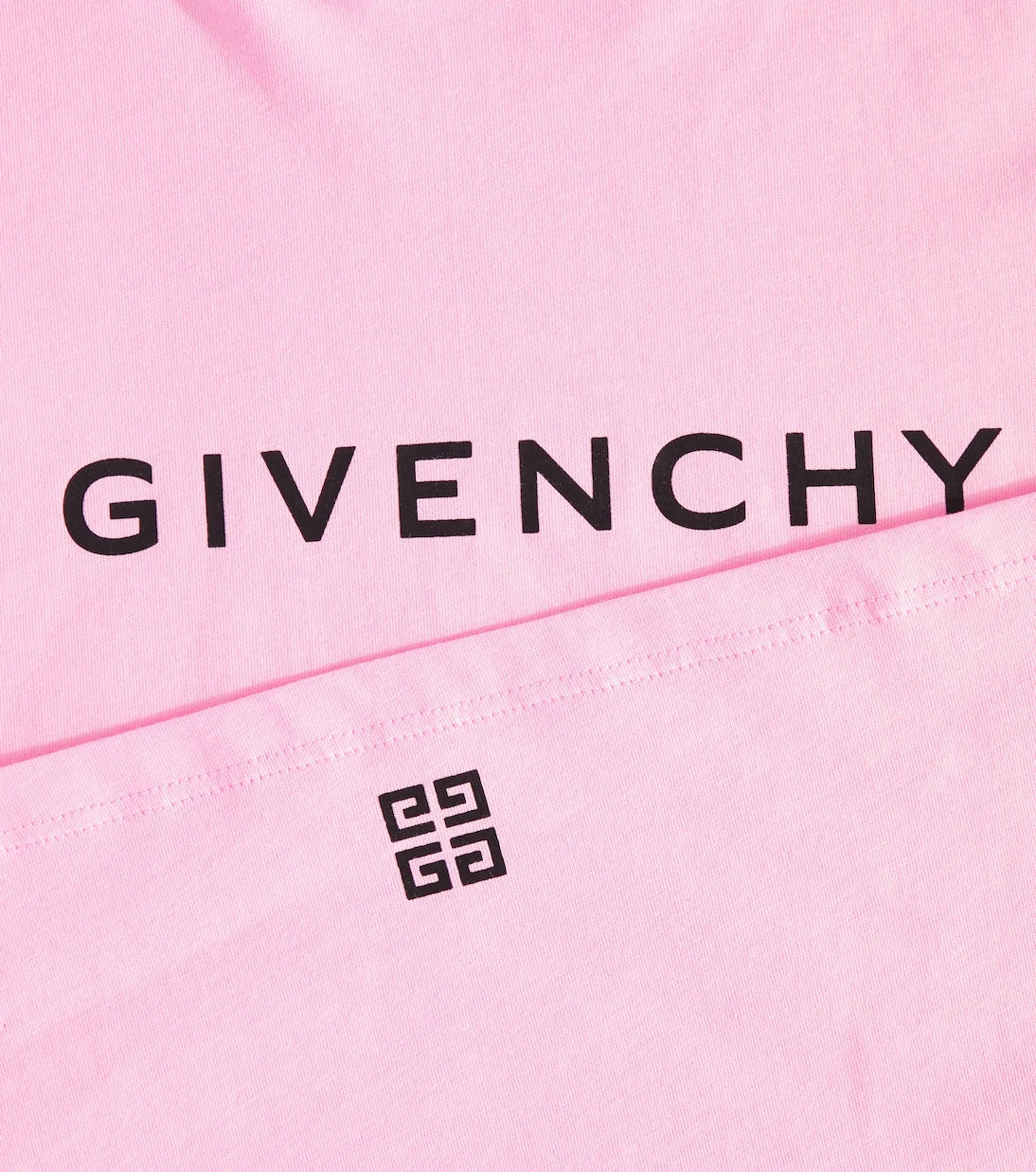 Givenchy Kids - توب جيرسي قطني بشعار العلامة