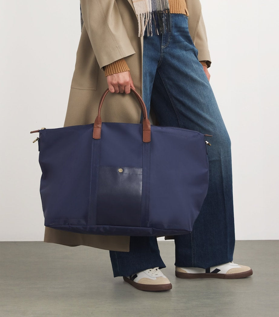 Harrods Nylon Overnight Tote Bag
