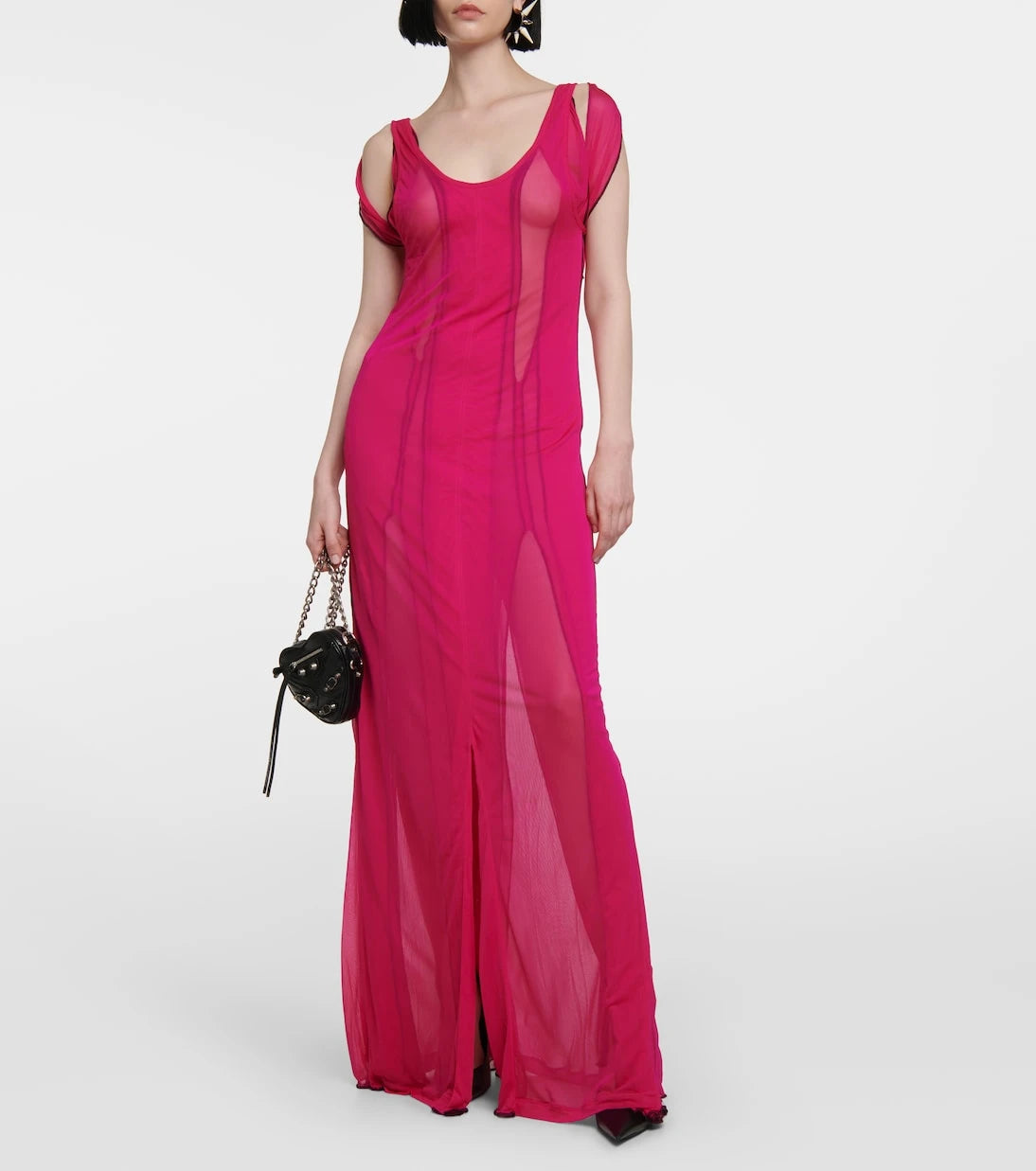 Y/Project - Chiffon maxi dress