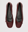 Leather Delfina Ballet Flats