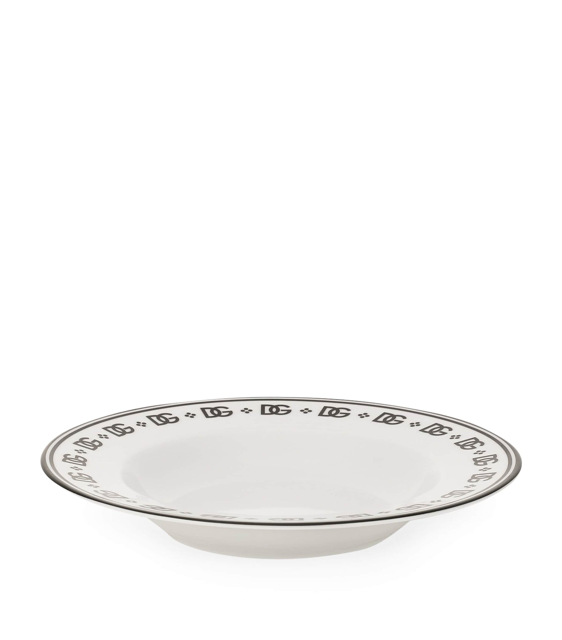 Set of 2 DG Logo Soup Plates (20cm)